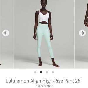 Lululemon high rise Align Leggings